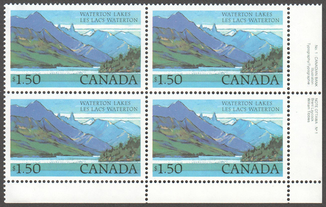 Canada Scott 935 MNH PB LR (A6-7) - Click Image to Close